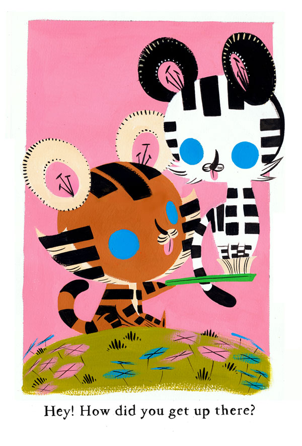 Tigerbuttah Meets Toothbrush Toyger